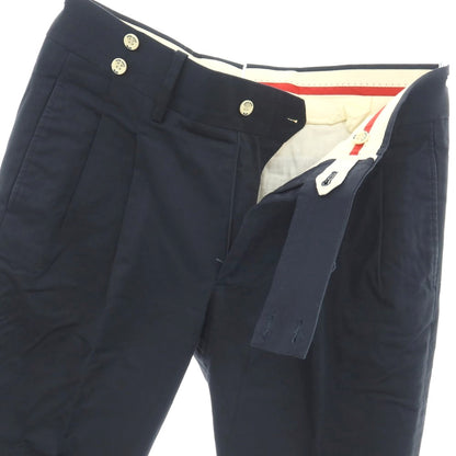 【中古】アントレアミ ENTRE AMIS o’mast ストレッチ コットン カジュアルスラックスパンツ ネイビー【サイズ31】【 状態ランクB 】【 メンズ 】