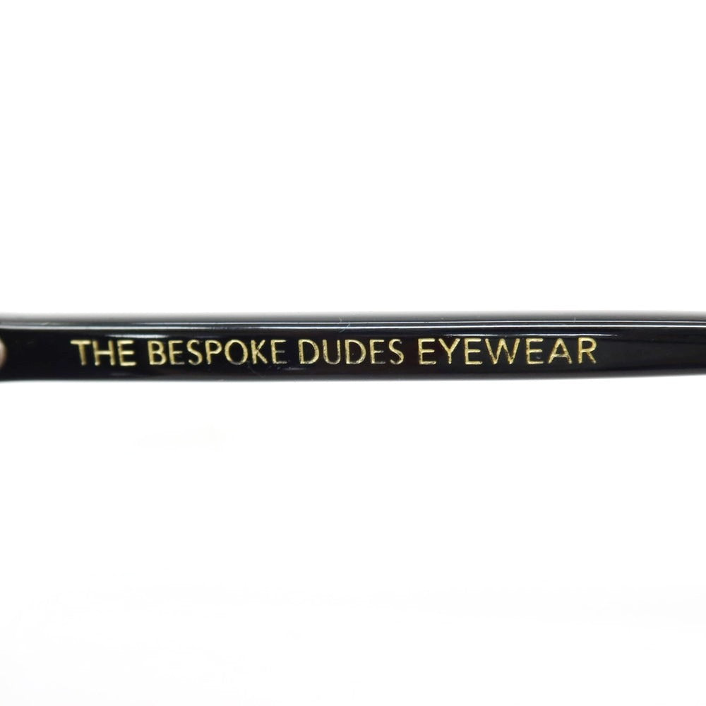 【中古】ザ ビスポーク デュース アイウェア THE BESPOKE DUDES EYEWEAR CRAN セルフレーム サングラス ブラック【サイズ51□19_140】【 状態ランクB 】【 メンズ 】