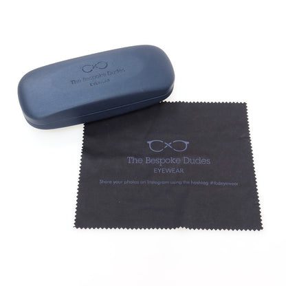 【中古】ザ ビスポーク デュース アイウェア THE BESPOKE DUDES EYEWEAR CRAN セルフレーム サングラス ブラック【サイズ51□19_140】【 状態ランクB 】【 メンズ 】