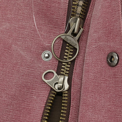 【中古】ノア NOAH × Barbour リサイクルコットン ビデイルジャケット フィールドジャケット ピンク【サイズM】【 状態ランクA 】【 メンズ 】