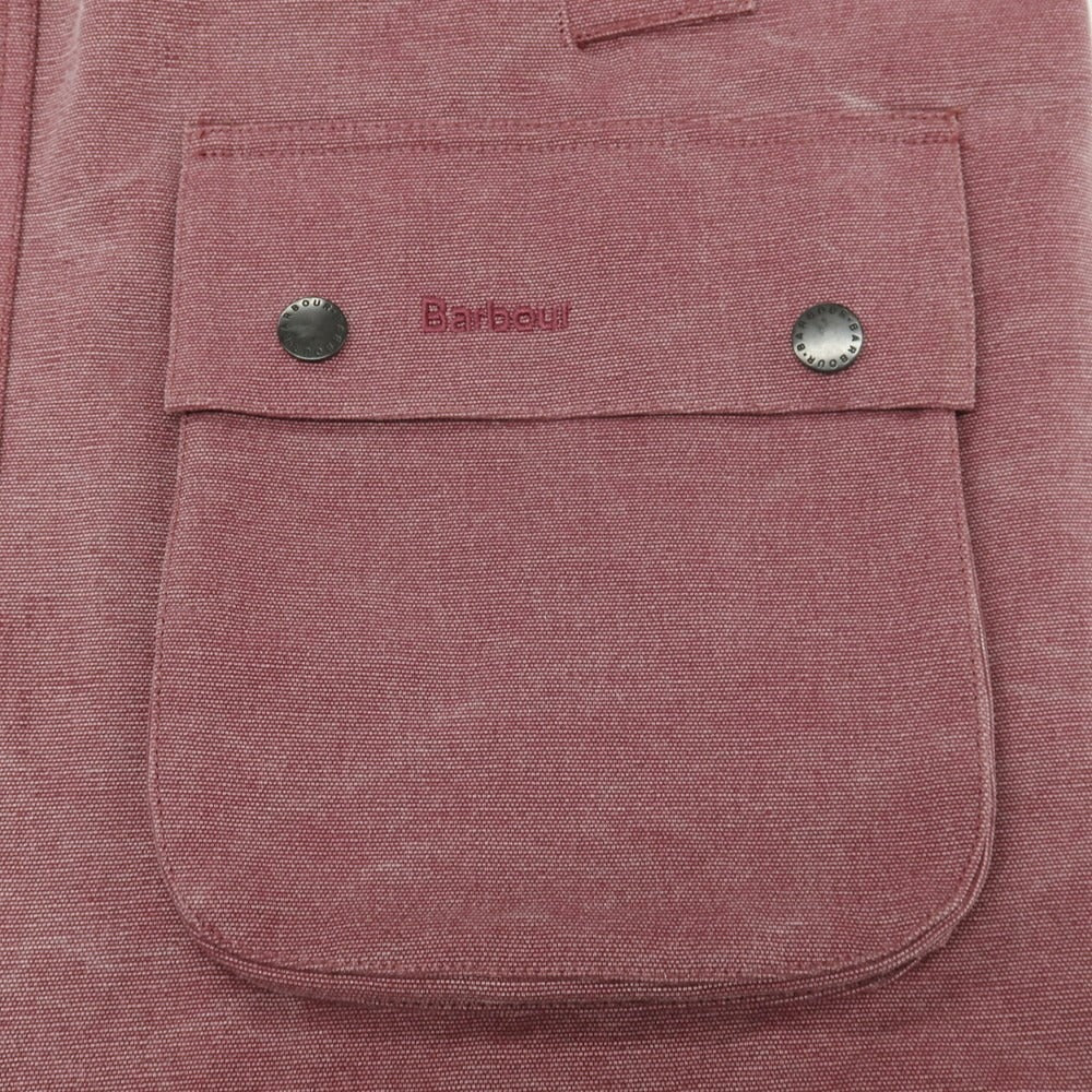 【中古】ノア NOAH × Barbour リサイクルコットン ビデイルジャケット フィールドジャケット ピンク【サイズM】【 状態ランクA 】【 メンズ 】