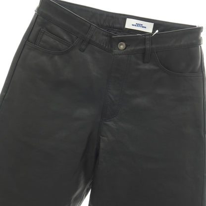 【中古】ナイスウェザー NICE WEATHER カウレザー 5ポケットパンツ ブラック【サイズM】【 状態ランクA 】【 メンズ 】