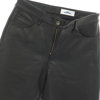 【中古】ナイスウェザー NICE WEATHER カウレザー 5ポケットパンツ ブラック【サイズM】【 状態ランクA 】【 メンズ 】