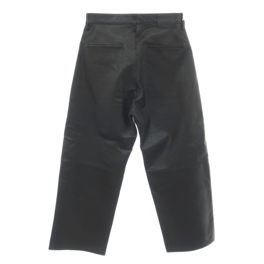 【中古】ナイスウェザー NICE WEATHER カウレザー 5ポケットパンツ ブラック【サイズM】【 状態ランクA 】【 メンズ 】
