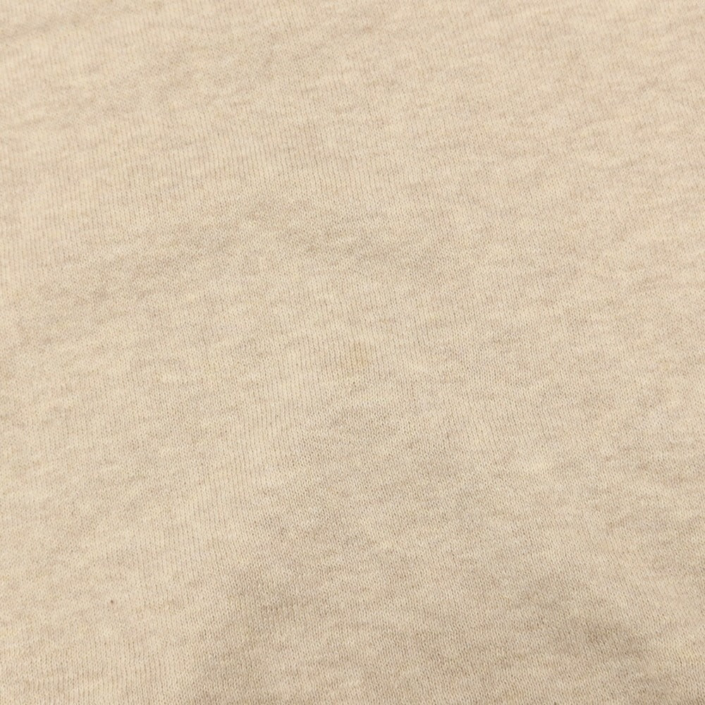 【中古】レオナルド タッツァーリ Leonardo Tazzari di TIE YOUR TIE ハイゲージ コットン 半袖 ポロニット ベージュ【サイズL】【 状態ランクC 】【 メンズ 】