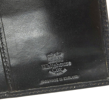 【中古】ホワイトハウスコックス Whitehouse Cox リージェントブライドルレザー 6穴 手帳カバー ブラック【 状態ランクC 】【 メンズ 】
