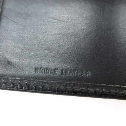 【中古】ホワイトハウスコックス Whitehouse Cox リージェントブライドルレザー 6穴 手帳カバー ブラック【 状態ランクC 】【 メンズ 】