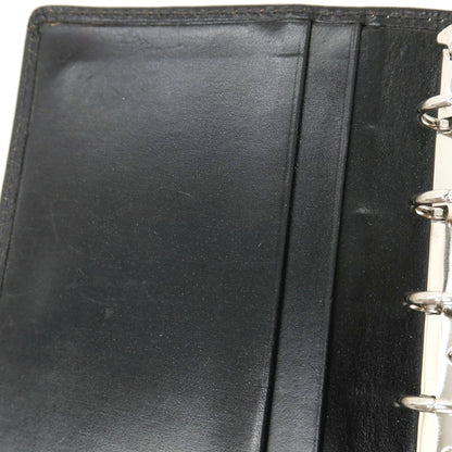 【中古】ホワイトハウスコックス Whitehouse Cox リージェントブライドルレザー 6穴 手帳カバー ブラック【 状態ランクC 】【 メンズ 】