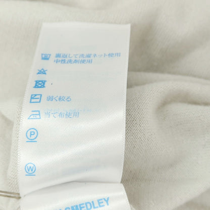 【中古】ジョンスメドレー JOHN SMEDLEY ハイゲージ シーアイランドコットン ハイネック 半袖 プルオーバーニット ライトセージグレー系【サイズS】【 状態ランクC 】【 メンズ 】