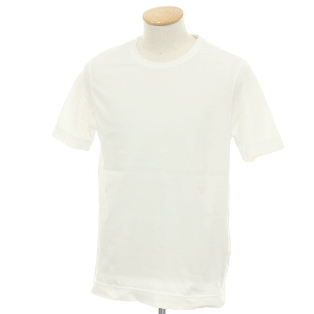 【中古】チルコロ1901 CIRCOLO 1901 コットン クルーネック 半袖Ｔシャツ ホワイト【サイズS】【 状態ランクB 】【 メンズ 】