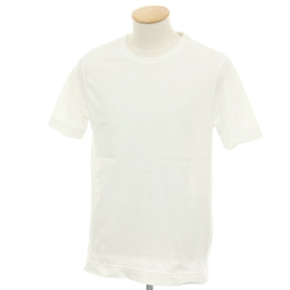 【中古】チルコロ1901 CIRCOLO 1901 コットン クルーネック 半袖Ｔシャツ ホワイト【サイズS】【 状態ランクB 】【 メンズ 】