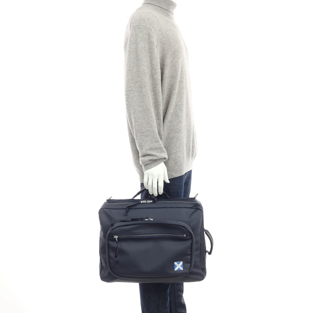 【中古】ラゲッジレーベル LUGGAGE LABEL 3way ナイロン系 ブリーフケース ライトネイビー【 状態ランクC 】【 メンズ 】