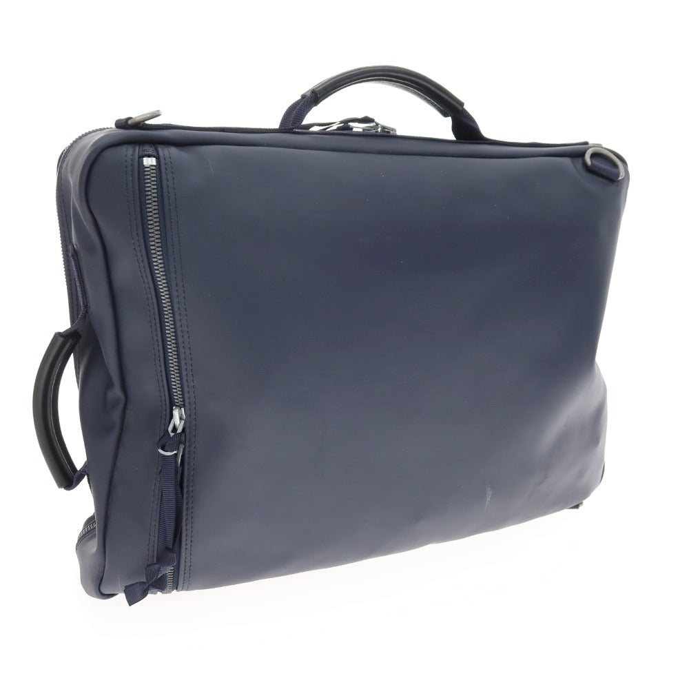 【中古】ラゲッジレーベル LUGGAGE LABEL 3way ナイロン系 ブリーフケース ライトネイビー【 状態ランクC 】【 メンズ 】