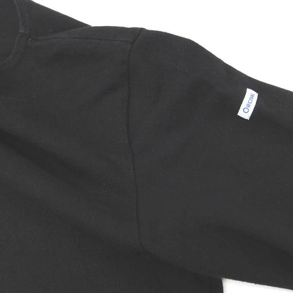 【中古】オーシバル ORCIVAL コットン ボートネック バスクシャツ 長袖Ｔシャツ ブラック【サイズ5】【 状態ランクC 】【 メンズ 】