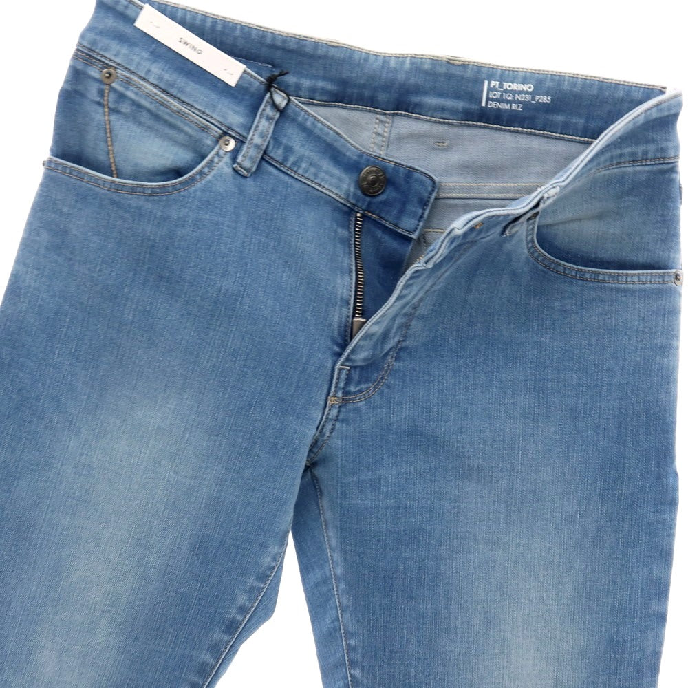 【中古】ピーティートリノ デニム PT TORINO DENIM SWING ストレッチ コットンリヨセルポリエステル デニムパンツ ジーンズ ブルー【サイズ29】【 状態ランクC 】【 メンズ 】