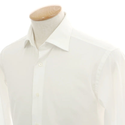 【中古】メイカーズシャツ カマクラ Makers Shirt 鎌倉 Easy Care PALPA コットンポリエステル レギュラーカラー ドレスシャツ ホワイト【サイズ38】【 状態ランクB 】【 メンズ 】