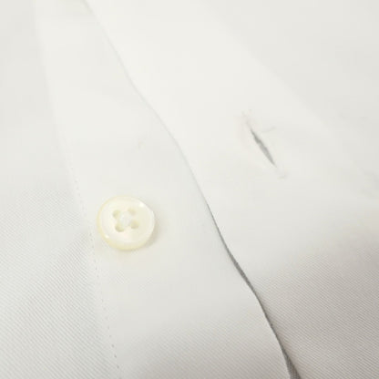 【中古】メイカーズシャツ カマクラ Makers Shirt 鎌倉 Easy Care PALPA コットンポリエステル レギュラーカラー ドレスシャツ ホワイト【サイズ38】【 状態ランクB 】【 メンズ 】