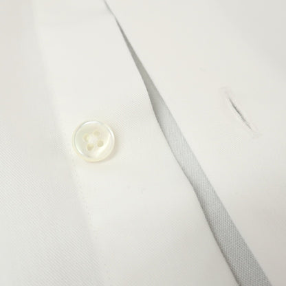 【中古】メイカーズシャツ カマクラ Makers Shirt 鎌倉 Easy Care PALPA コットンポリエステル レギュラーカラー ドレスシャツ ホワイト【サイズ38】【 状態ランクB 】【 メンズ 】