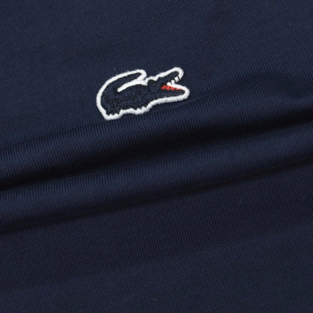 【中古】ラコステ LACOSTE コットン クルーネック 半袖Ｔシャツ ネイビー【サイズFR3】【 状態ランクB 】【 メンズ 】