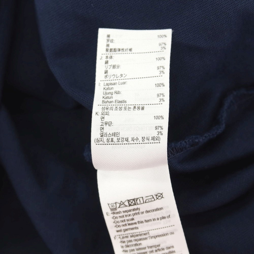 【中古】ラコステ LACOSTE コットン クルーネック 半袖Ｔシャツ ネイビー【サイズFR3】【 状態ランクB 】【 メンズ 】
