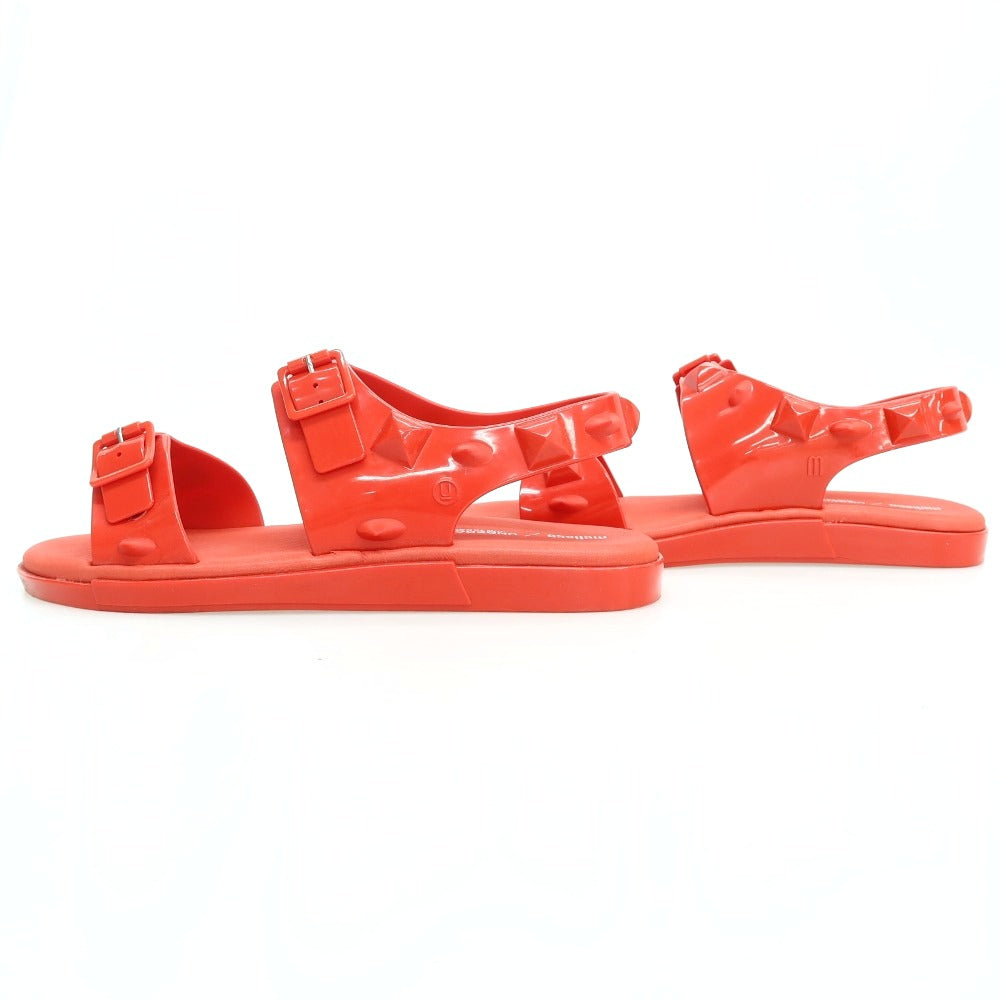【中古】アンダーカバー UNDERCOVER × melissa ラバー サンダル レッド【サイズEU41/42（JP26 1/2）】【 状態ランクB 】【 ユニセックス 】