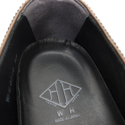 【中古】ダブルエイチ WH WHS0210 レザー ドレスシューズ ブラウン【サイズ65】【 状態ランクA 】【 メンズ 】