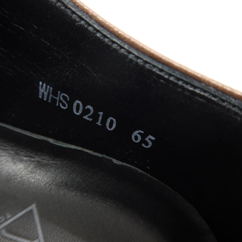 【中古】ダブルエイチ WH WHS0210 レザー ドレスシューズ ブラウン【サイズ65】【 状態ランクA 】【 メンズ 】