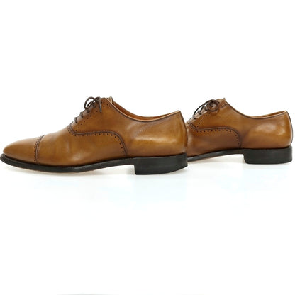 【中古】スコッチグレイン SCOTCH GRAIN カーフ ドレスシューズ ブラウンオーカー【サイズ24 1/2 E】【 状態ランクC 】【 メンズ 】
