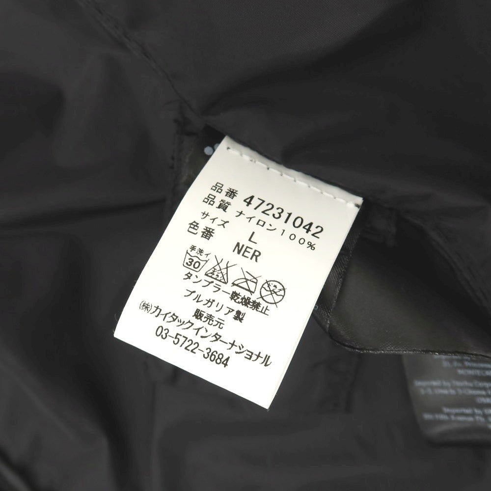 【中古】ピューテリー PEUTEREY パッカブル ナイロン ステンカラーコート ブラック【サイズL】【 状態ランクB 】【 メンズ 】
