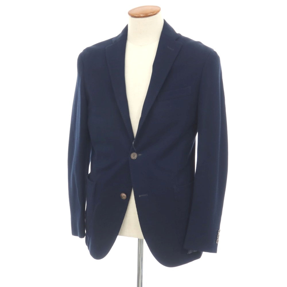 【中古】ボリオリ BOGLIOLI DOVER コットン 3B カジュアルジャケット ネイビー【サイズ48】【 状態ランクB 】【 メンズ 】