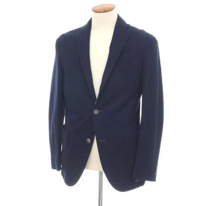 【中古】ボリオリ BOGLIOLI DOVER コットン 3B カジュアルジャケット ネイビー【サイズ48】【 状態ランクB 】【 メンズ 】