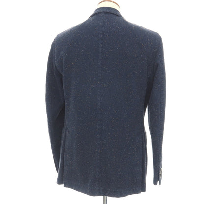 【中古】ボリオリ BOGLIOLI COAT コットンポリエステル 3B カジュアルジャケット ネイビー【サイズ48】【 状態ランクB 】【 メンズ 】