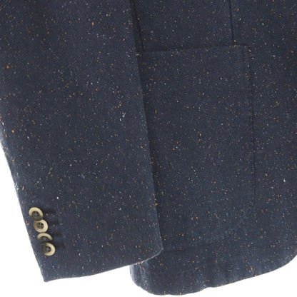 【中古】ボリオリ BOGLIOLI COAT コットンポリエステル 3B カジュアルジャケット ネイビー【サイズ48】【 状態ランクB 】【 メンズ 】