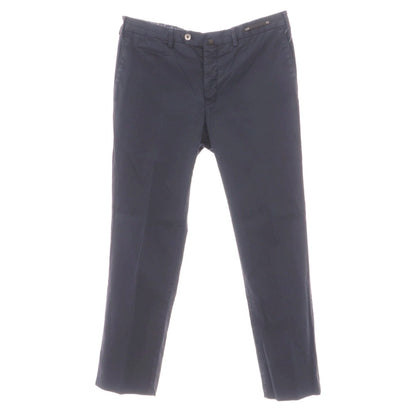 【中古】ピーティーゼロウーノ PT01 bespoke ストレッチコットン カジュアルスラックスパンツ ネイビー【サイズ50】【 状態ランクC 】【 メンズ 】