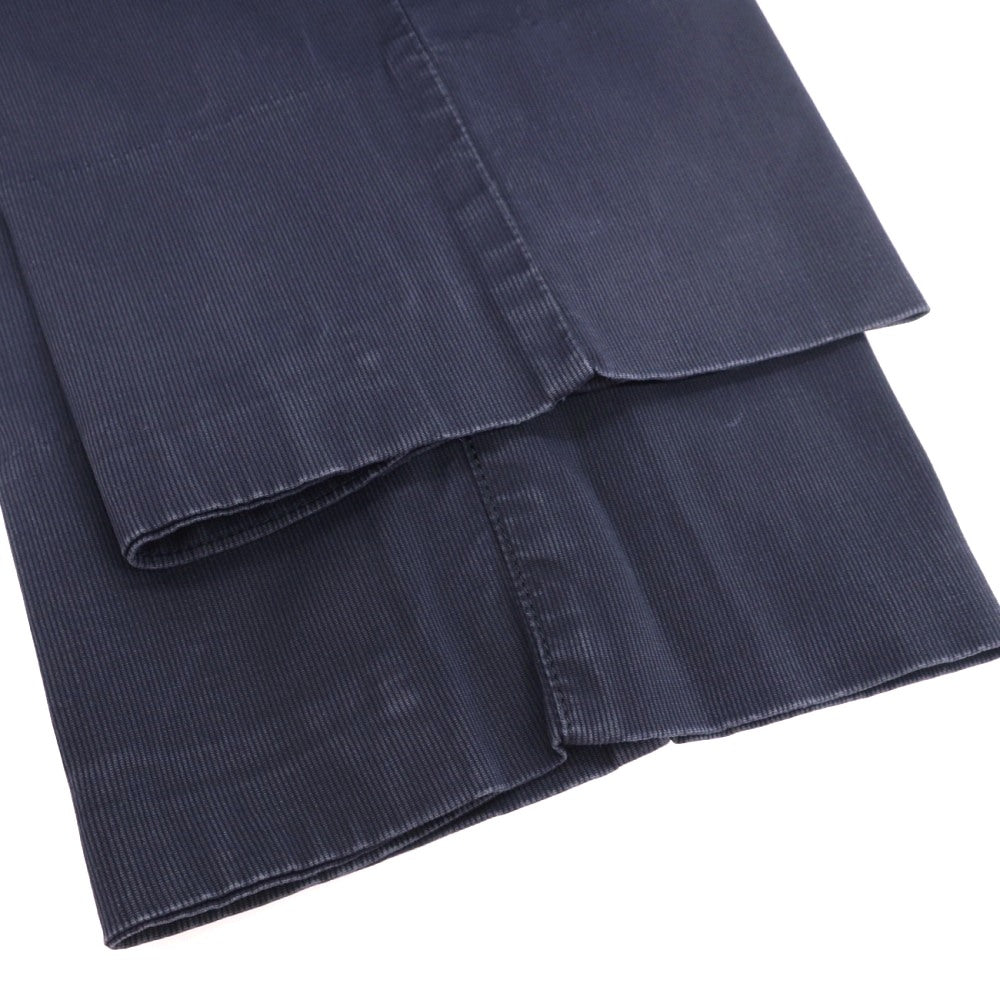 【中古】ピーティーゼロウーノ PT01 bespoke ストレッチコットン カジュアルスラックスパンツ ネイビー【サイズ50】【 状態ランクC 】【 メンズ 】