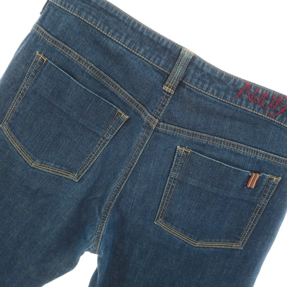 【中古】ノティファイ Notify NOBILIS ストレッチコットン デニムパンツ ジーンズ ダークブルー【サイズ32】【 状態ランクB 】【 メンズ 】