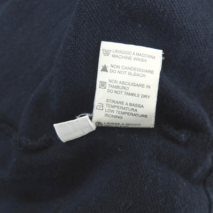 【中古】ザノーネ ZANONE コットンウール 長袖ポロシャツ ネイビー【サイズ48】【 状態ランクC 】【 メンズ 】