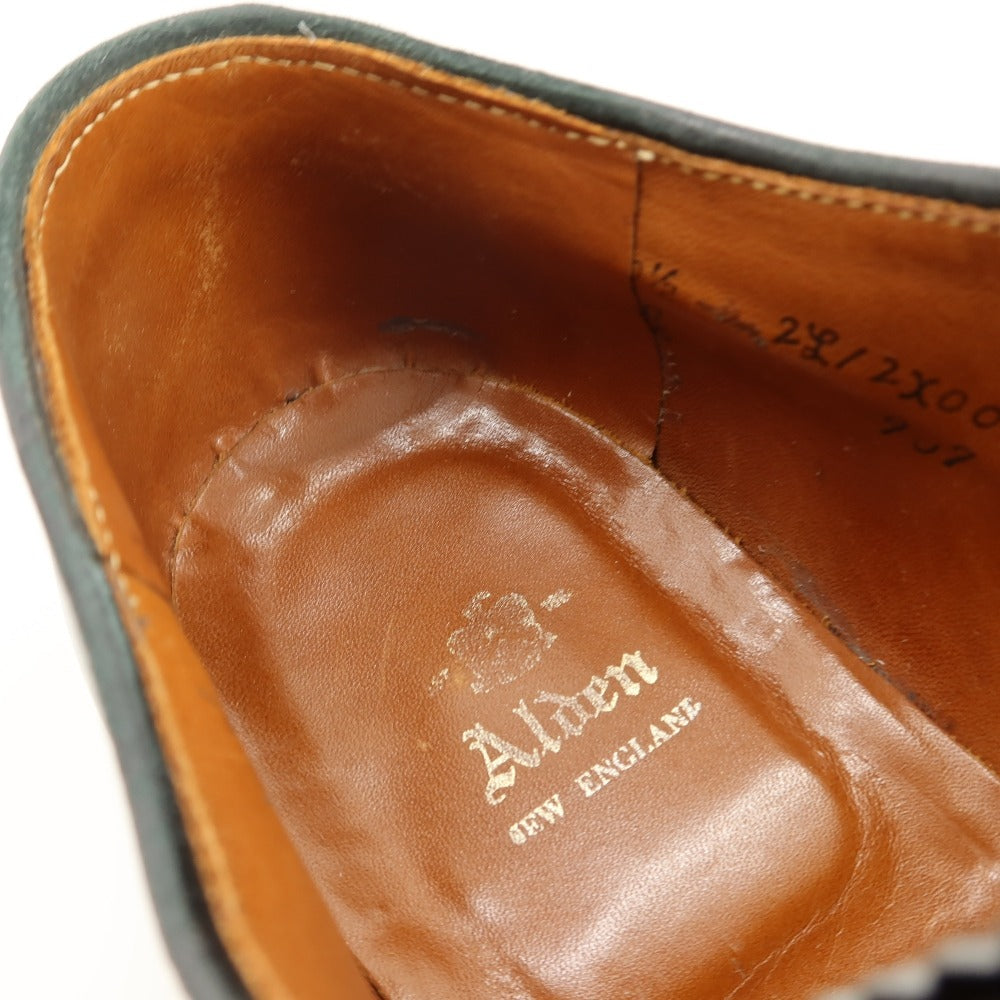 【中古】オールデン ALDEN 907 カーフ ドレスシューズ ブラック【サイズ10 1/2】【 状態ランクC 】【 メンズ 】