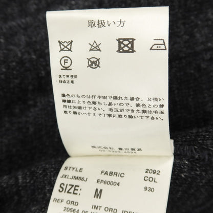 【中古】ラルディーニ LARDINI リネンコットン 2B ニットジャケット ダークグレー【サイズM】【 状態ランクB 】【 メンズ 】