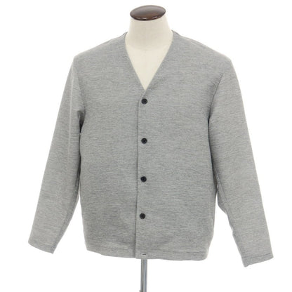 【中古】マッキントッシュフィロソフィー MACKINTOSH PHILOSOPHY ポリエステルコットンポリウレタン カーディガン ライトグレー【サイズ40】【 状態ランクB 】【 メンズ 】