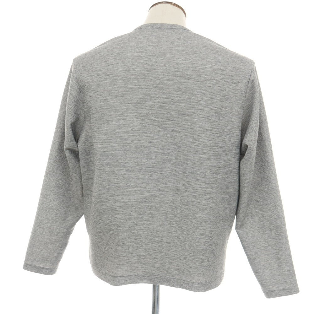 【中古】マッキントッシュフィロソフィー MACKINTOSH PHILOSOPHY ポリエステルコットンポリウレタン カーディガン ライトグレー【サイズ40】【 状態ランクB 】【 メンズ 】