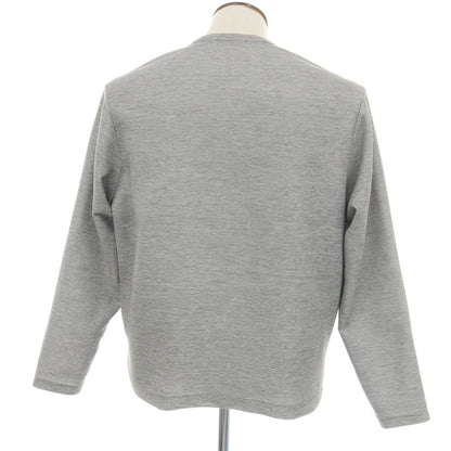 【中古】マッキントッシュフィロソフィー MACKINTOSH PHILOSOPHY ポリエステルコットンポリウレタン カーディガン ライトグレー【サイズ40】【 状態ランクB 】【 メンズ 】