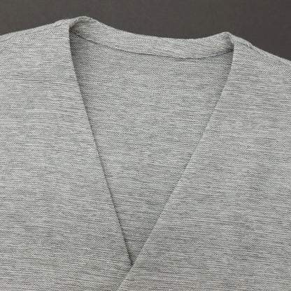 【中古】マッキントッシュフィロソフィー MACKINTOSH PHILOSOPHY ポリエステルコットンポリウレタン カーディガン ライトグレー【サイズ40】【 状態ランクB 】【 メンズ 】
