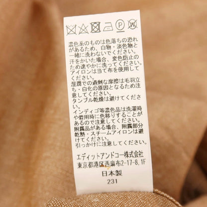 【中古】ラファーボラ La Favola ウールリネン ダブル6B テーラードジャケット オレンジブラウン【サイズ1】【 状態ランクB 】【 メンズ 】