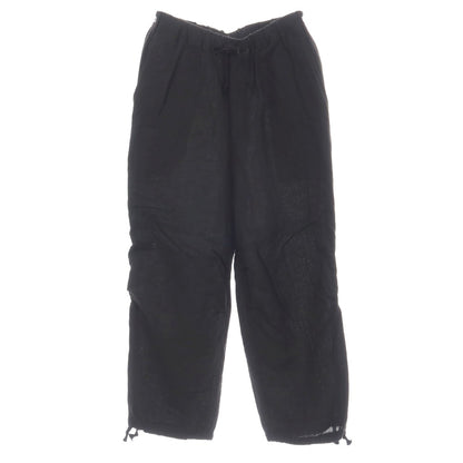 【中古】マーカ marka ARKnets別注 リネン イージーパンツ ブラック【サイズ2】【 状態ランクB 】【 メンズ 】
