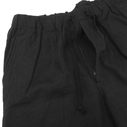 【中古】マーカ marka ARKnets別注 リネン イージーパンツ ブラック【サイズ2】【 状態ランクB 】【 メンズ 】