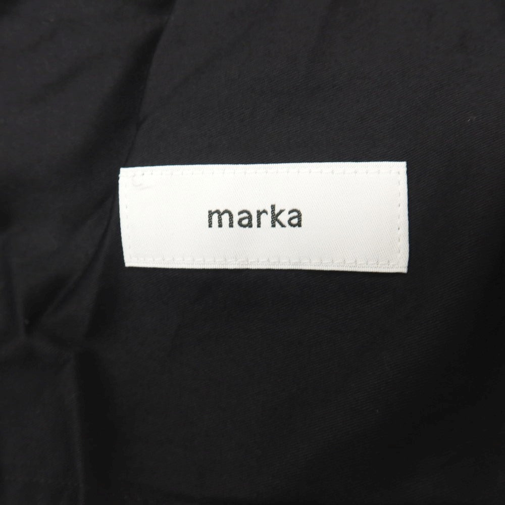 【中古】マーカ marka ARKnets別注 リネン イージーパンツ ブラック【サイズ2】【 状態ランクB 】【 メンズ 】