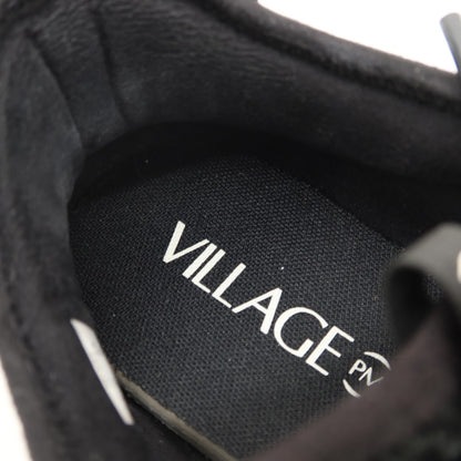 【中古】ヴィレッジピーエム Village PM スエード スニーカー ブラック【サイズ26.5】【 状態ランクB 】【 メンズ 】
