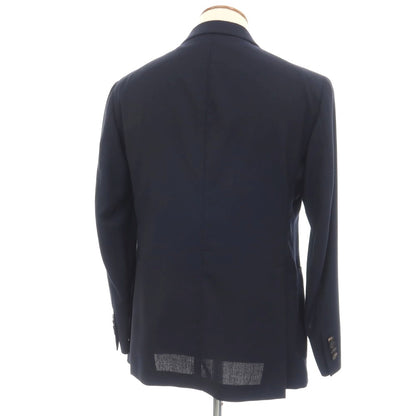 【中古】タリアトーレ TAGLIATORE ウール 2B テーラードジャケット ネイビー【サイズ48】【 状態ランクB 】【 メンズ 】