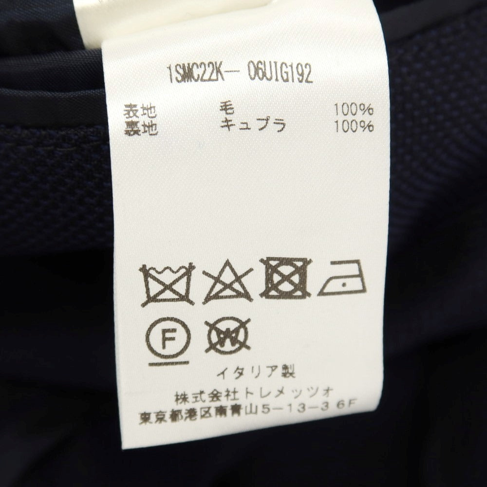 【中古】タリアトーレ TAGLIATORE ウール 2B テーラードジャケット ネイビー【サイズ48】【 状態ランクB 】【 メンズ 】